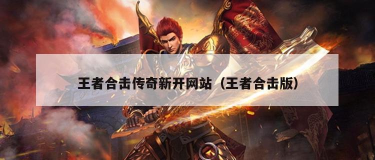 王者合击传奇新开网站（王者合击版）